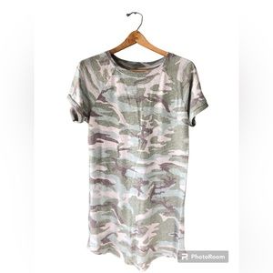 Altar’d State Camo T Shirt Dress